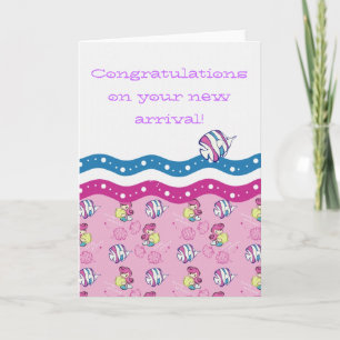 Gefeliciteerd met je nieuwe komst! kaart