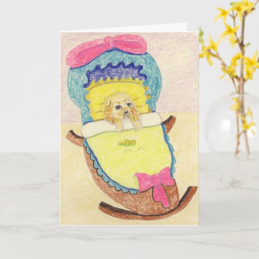 Gefeliciteerd met je nieuwe pop kaart (Gele Bloem)