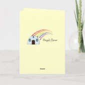 Gefeliciteerd met je nieuwe puppy kaart (Achterkant)