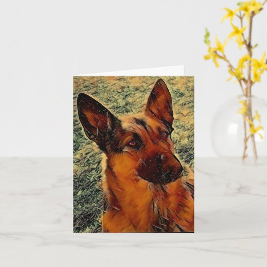 Gefeliciteerd met je nieuwe puppy! kaart (Gele Bloem)