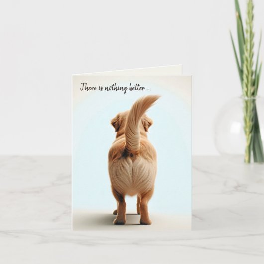 Gefeliciteerd met je nieuwe puppy kaart (Voorkant)