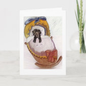 Gefeliciteerd met je nieuwe puppy kaart (Voorkant)