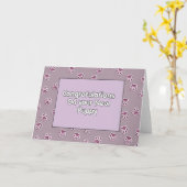 Gefeliciteerd met je nieuwe puppy kaart (Gele Bloem)