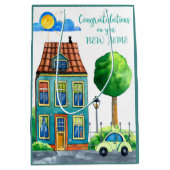 Gefeliciteerd met je nieuwe startmedium medium cadeauzakje (Voorkant)