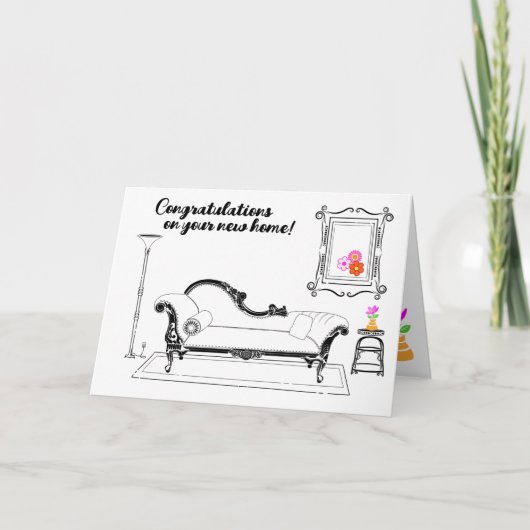 Gefeliciteerd met je nieuwe startpunt bedankkaart (Voorkant)