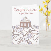 Gefeliciteerd met je nieuwe startpunt kaart (Gele Bloem)