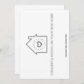 Gefeliciteerd met je nieuwe startpunt: REALTOR Bedankkaart (Voorkant / Achterkant)