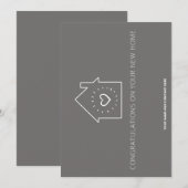 Gefeliciteerd met je nieuwe startpunt: REALTOR Har Bedankkaart (Voorkant / Achterkant)