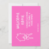 Gefeliciteerd met je nieuwe startpunt: REALTOR Log Bedankkaart (Voorkant)