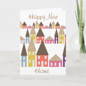 Gefeliciteerd met je nieuwe thuis kaart (Voorkant)