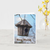 Gefeliciteerd met je nieuwe thuis kaart (Gele Bloem)