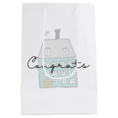 Gefeliciteerd met je nieuwe thuiscadetas medium cadeauzakje (Achterkant)