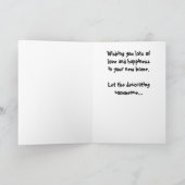 Gefeliciteerd met je nieuwe thuisKaart Kaart (Binnen)