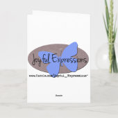 Gefeliciteerd met je nieuwe Wenskaart Kaart (Achterkant)