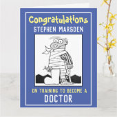 Gefeliciteerd met je opleiding tot Kaart (Gele Bloem)