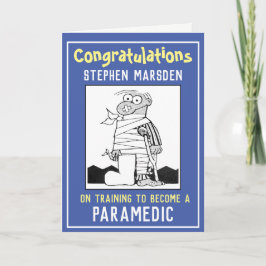 Gefeliciteerd met je opleiding tot paramedicus kaart