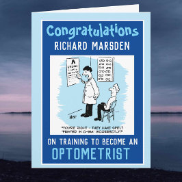 Gefeliciteerd met je optometrist kaart