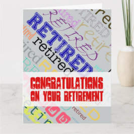 Gefeliciteerd met je pensioen Big Kaart 1