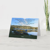 Gefeliciteerd met je pensioen, Boten, Lake Kaart (Achterkant)