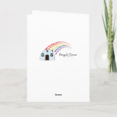 Gefeliciteerd met je pensioen dierenarts met hart kaart (Achterkant)