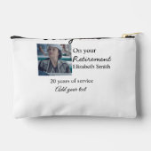 Gefeliciteerd met je pensioen en voeg fotonaam toe etui (Achterkant)