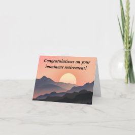 Gefeliciteerd met je pensioen Funny Groet  Kaart