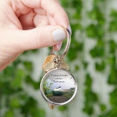 Gefeliciteerd met je pensioen kano's sleutelhanger (Hand)