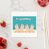 Gefeliciteerd met je pensioen servetten (Insitu)