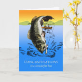 Gefeliciteerd met je pensioen voor de baas, Gevist Kaart (Gele Bloem)