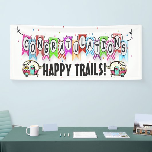 Gefeliciteerd met je pensioen - Wedding Banner (Beurs)
