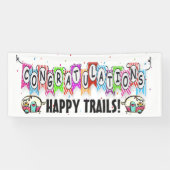Gefeliciteerd met je pensioen - Wedding Banner (Horizontaal)