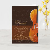 Gefeliciteerd met je pensionering kaart (Gele Bloem)