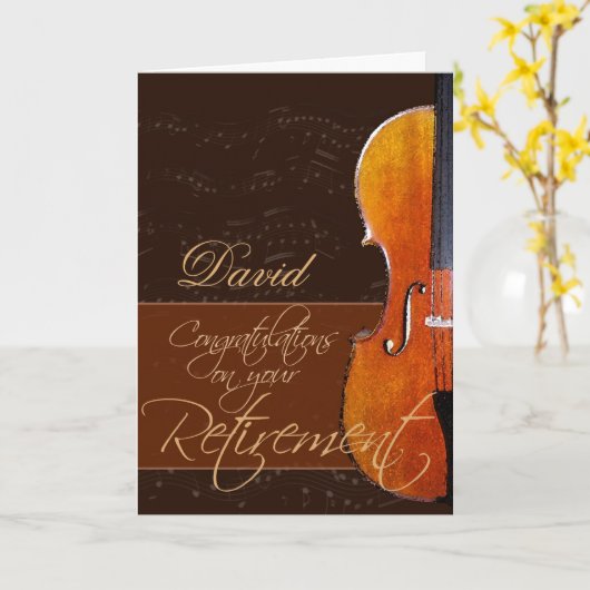 Gefeliciteerd met je pensionering kaart (Gele Bloem)