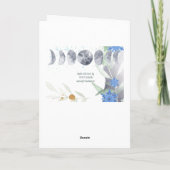 Gefeliciteerd met je periode kaart (Achterkant)