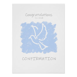 Gefeliciteerd met je poster voor bevestiging