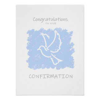 Gefeliciteerd met je poster voor bevestiging