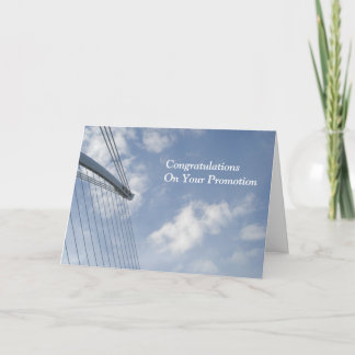 Gefeliciteerd met je promotie kaart
