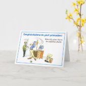 Gefeliciteerd met je promotie. kaart (Gele Bloem)