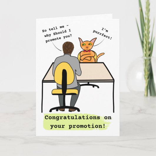 Gefeliciteerd met je promotiekaart kaart (Voorkant)