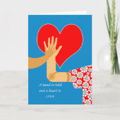 Gefeliciteerd met je prothese voor een moeder kaart (Voorkant)