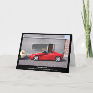 Gefeliciteerd met je rijbewijs (Duits) Kaart