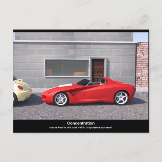 Gefeliciteerd met je rijbewijs (Engels) Briefkaart (Voorkant)