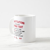 Gefeliciteerd met je rijexamen koffiemok (Voorkant links)