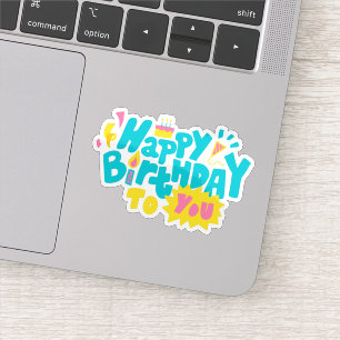 Gefeliciteerd met je sticker