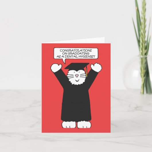 Gefeliciteerd met je studie als tandheelkundige ap kaart (Voorkant)