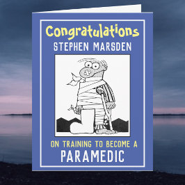 Gefeliciteerd met je training tot ambulanceverplee kaart