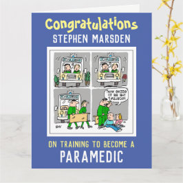 Gefeliciteerd met je training tot ambulanceverplee kaart