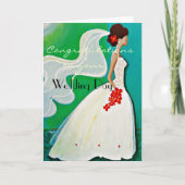 Gefeliciteerd met je "trouwdag" kaart (Voorkant)