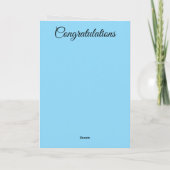 Gefeliciteerd met je trouwdag kaart (Achterkant)