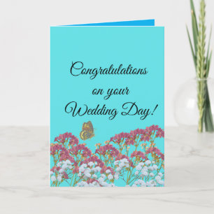 Gefeliciteerd met je trouwdag kaart